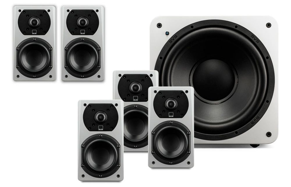 SVS Prime 5.1 Piano Gloss White