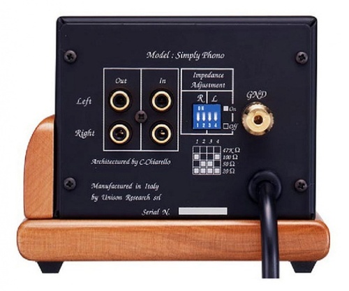 Unison Research Simply Phono with Power Supply Cherry