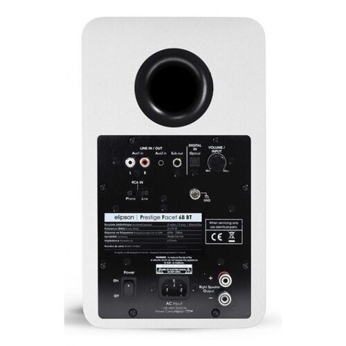 Elipson Prestige Facet 6B BT Phono White