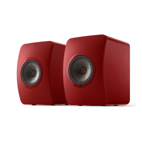 KEF LS50 Wireless II Crimson Red