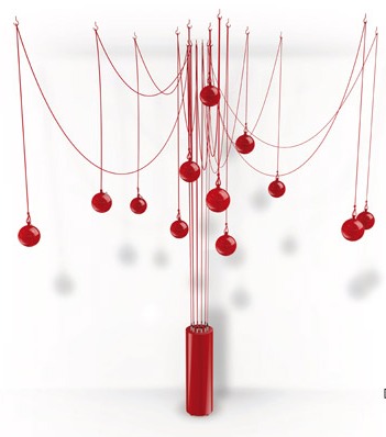 Elipson Sound Tree High Gloss Red