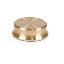 Pro-Ject Audio Record Puck Classic Brass Transparent 800 g