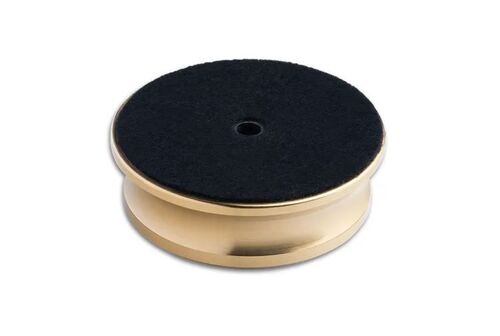 Pro-Ject Audio Record Puck Classic Brass Transparent 800 g