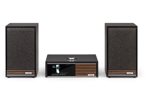 Ruark Audio R610 + Sabre-R Satin Charcoal Lacquer