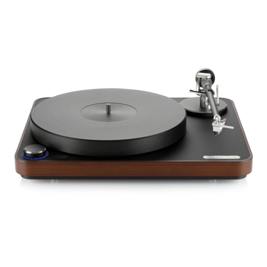Clearaudio Concept Signature With Concept Tonearm Dark Wood Concept MC Signature