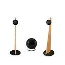 Cabasse PEARL SUB BLACK & 2x IO³ ON STAND Light OAK / BLACK
