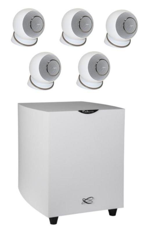 Cabasse Eole 5.1W SE 5 x Eole Sat White / Orion White