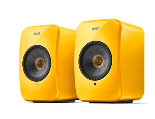 KEF LSX II Solaris Yellow