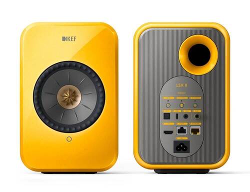 KEF LSX II Solaris Yellow