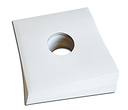 OnlyVinyl Outer Record Sleeves Cardboard Center Hole White 10