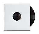 OnlyVinyl Outer Record Sleeves Cardboard Center Hole White 10