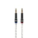Meze Mono 3.5 mm to 4.4 mm - 1.3 m Silver-Plated PCUHD Premium Cable