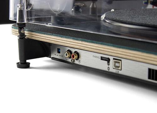 Elipson Chroma Paon RIAA BT Bleu de Chauffe - Platine Vinyle