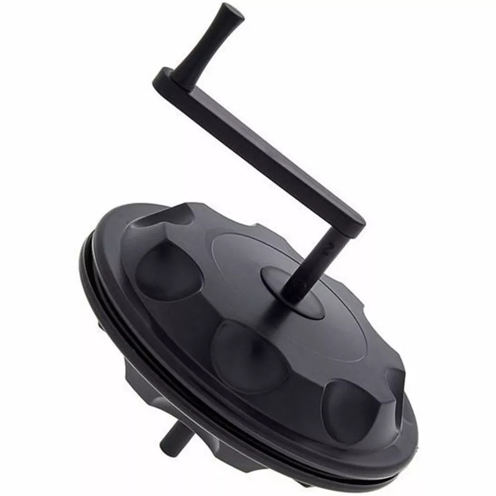 Knosti Disco Antistat Heavy Label Bowl with Handcrank