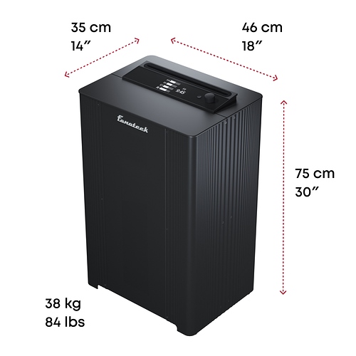 Degritter Fonoteek Ultimate Ultrasonic Vinyl Record Cleaning Station/Machine Black