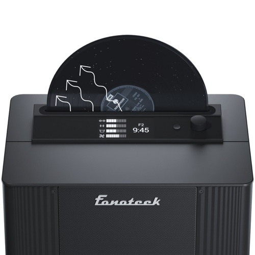 Degritter Fonoteek Ultimate Ultrasonic Vinyl Record Cleaning Station/Machine Black