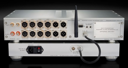 Dan D'Agostino Progression Preamplifier with DAC Black