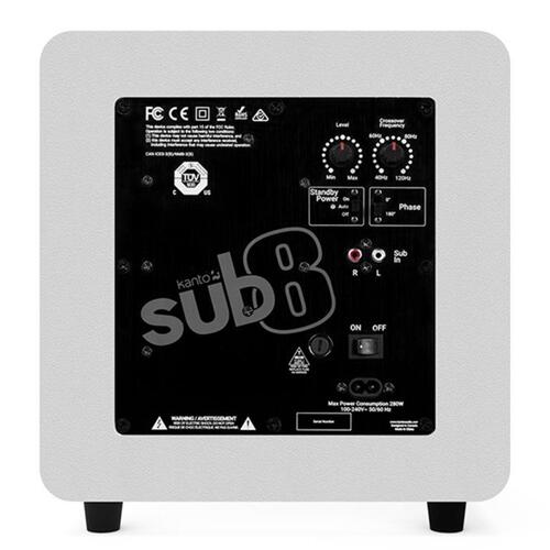 Kanto Audio SUB8 White