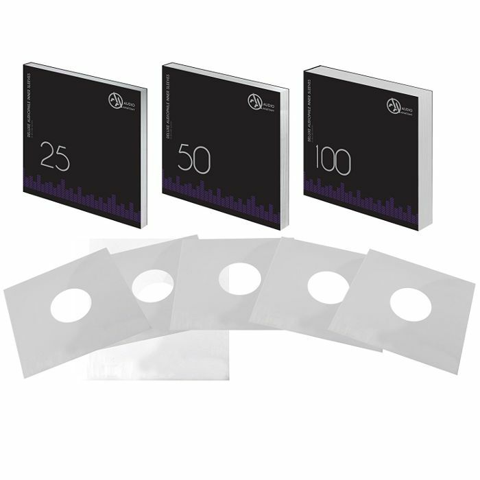 Audio Anatomy Inner Record Sleeves White Set (50 pcs.)